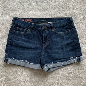 J.Crew denim cutoff shorts